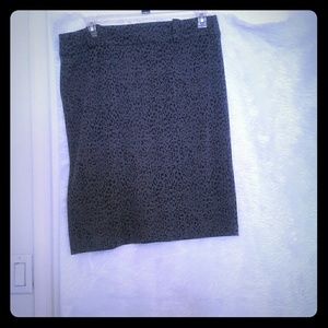 GEORGE Leopard print skirt